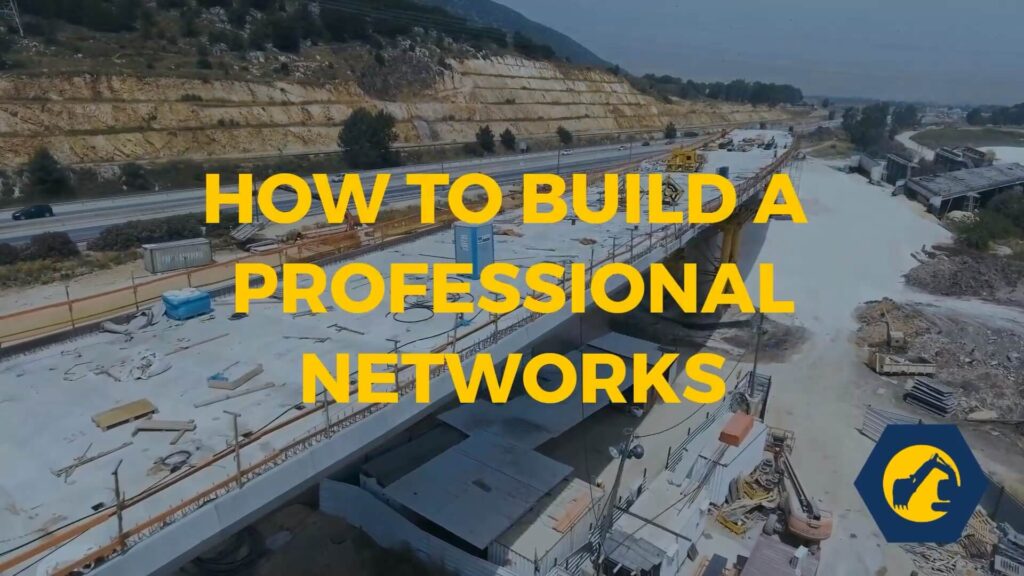 How to Build a Professional Network poster